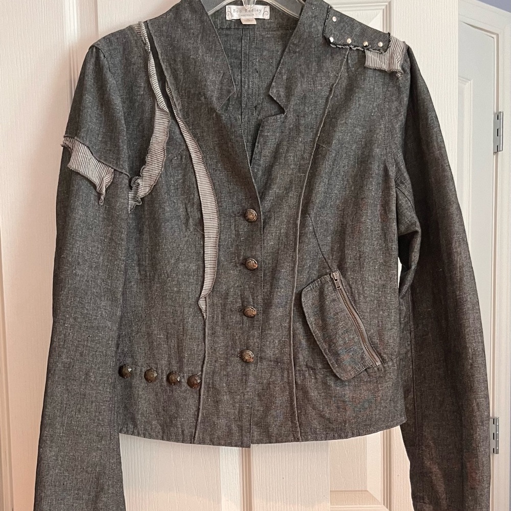 Gray Jacket Contemporary Style
